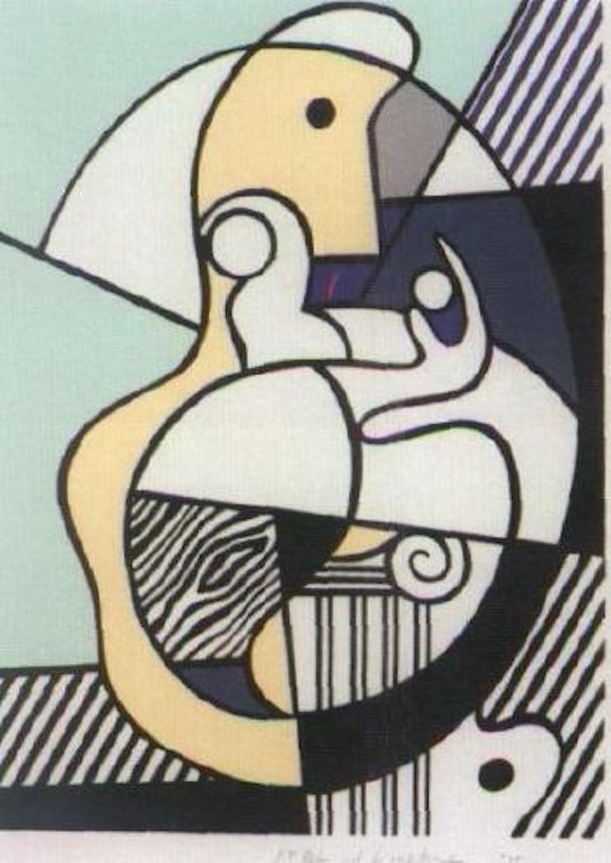 Hommage to Max Ernst by Roy Lichtenstein