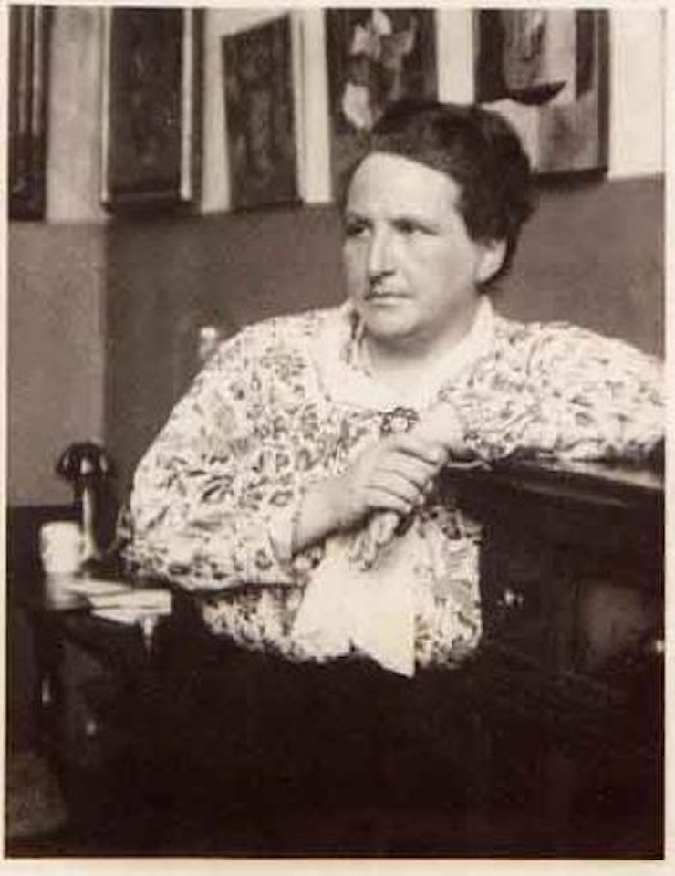 Gertrude Stein by Man Ray