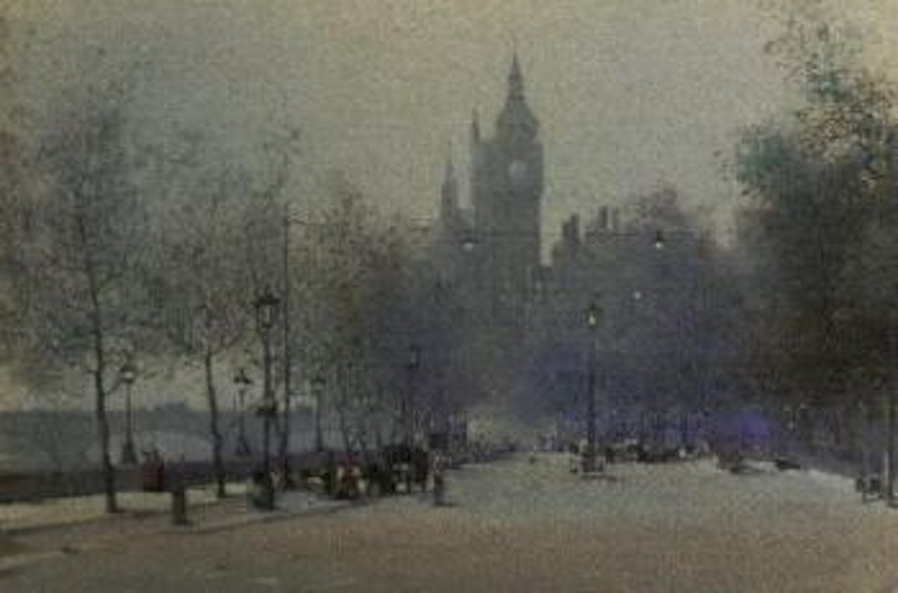 Westminster from the Embankment by Noel Harry Leaver