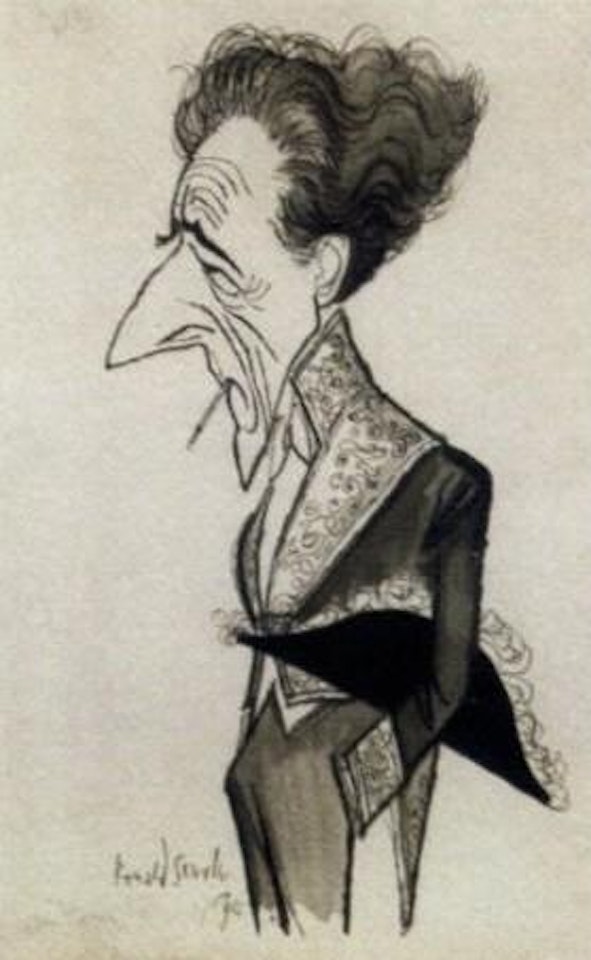 Jean Cocteau by Ronald Searle