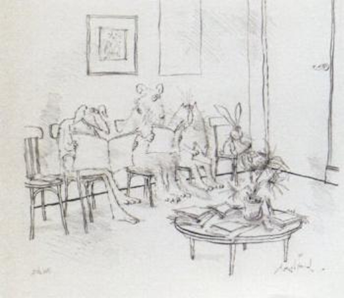 At the vets by Ronald Searle