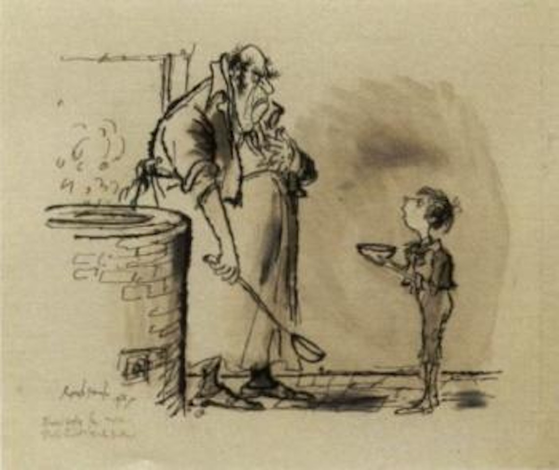 Oliver asks for more by Ronald Searle