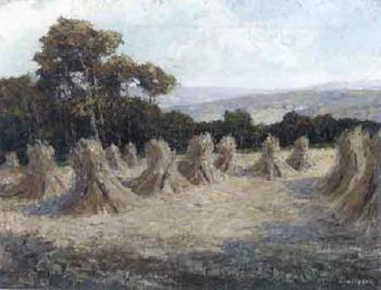 German harvest by Otto Pippel