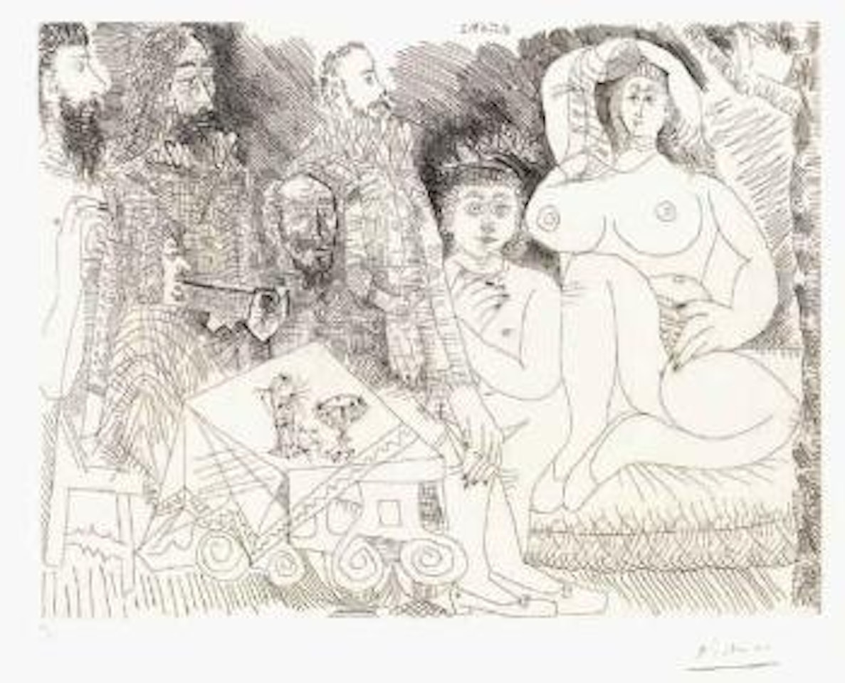 From 347 gravures by Pablo Picasso