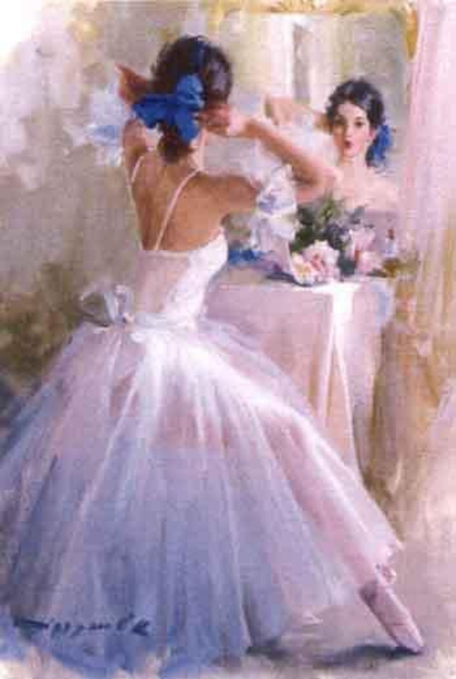 Ballet dancer by Constantin Razoumov