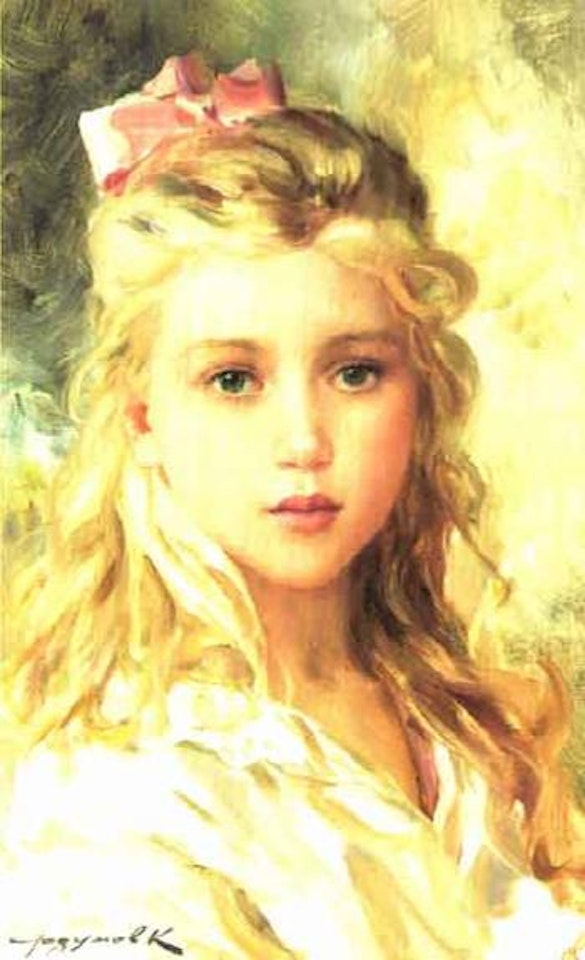 Portrait of Mashenka by Constantin Razoumov