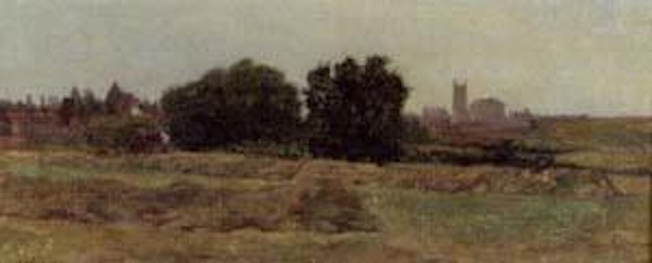 At Keynsham, Gloucestershire by Heywood Hardy
