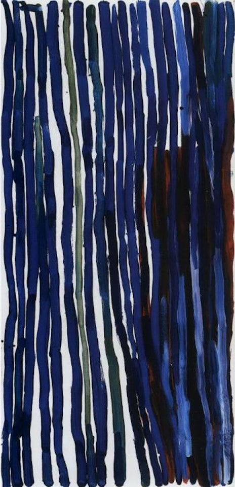 Untitled, body paint by Emily Kame Kngwarreye
