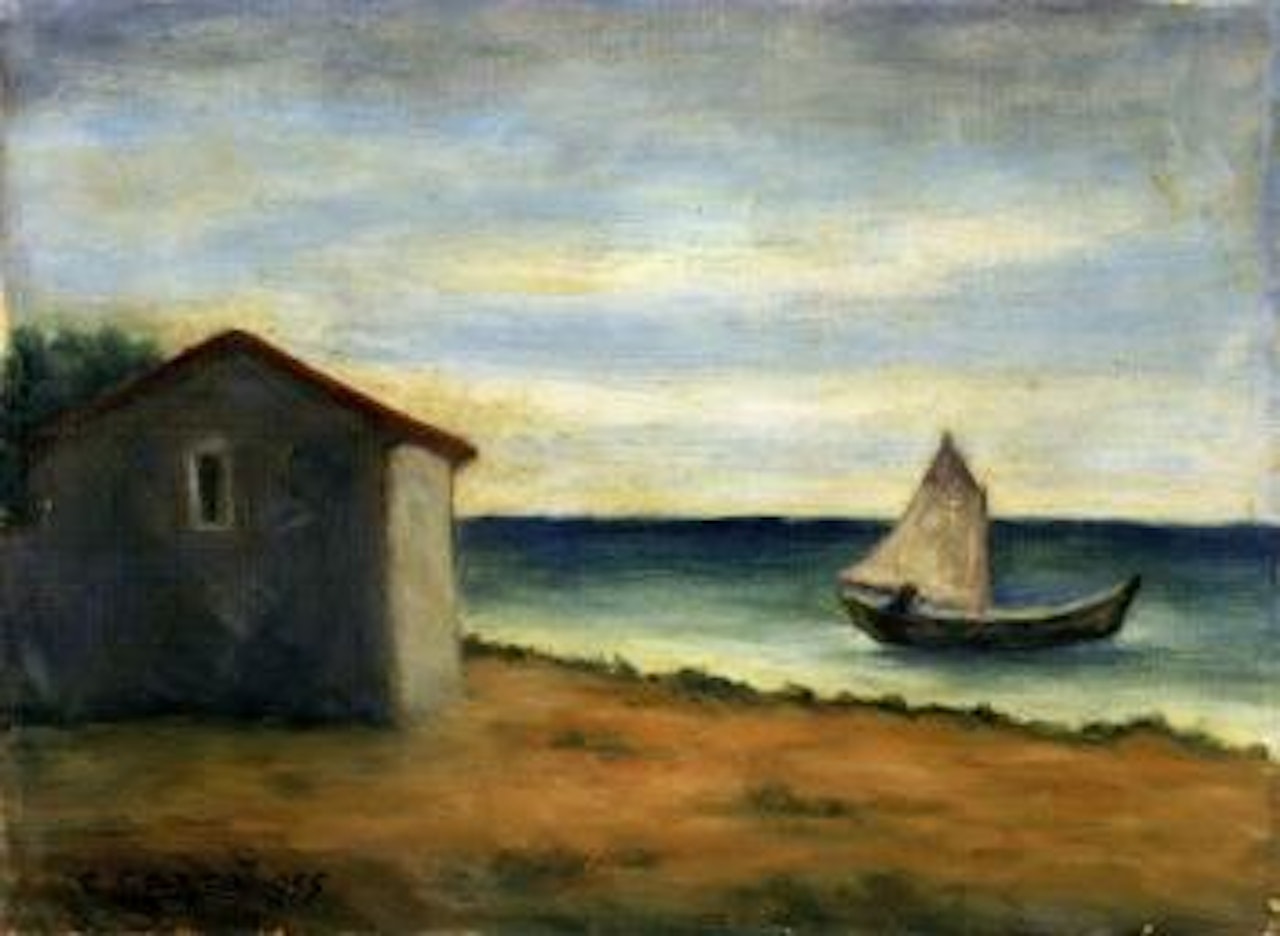 Seascape by Carlo Carra