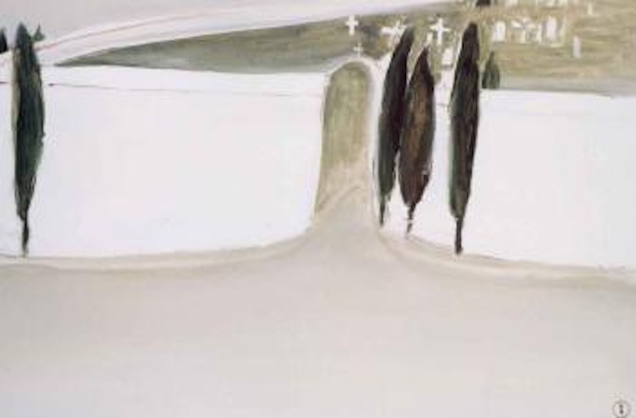 Cemetery in Sicily by Brett Whiteley