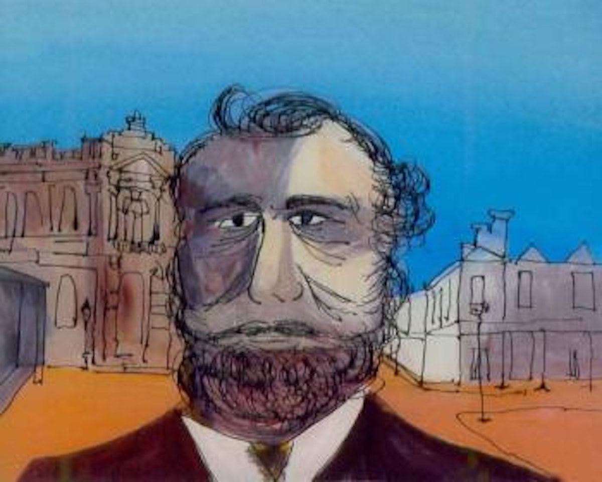 Portrait by Sidney Nolan