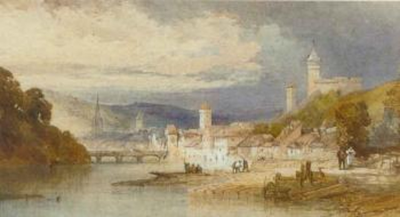 Schaffhausen, Switzerland by William Callow
