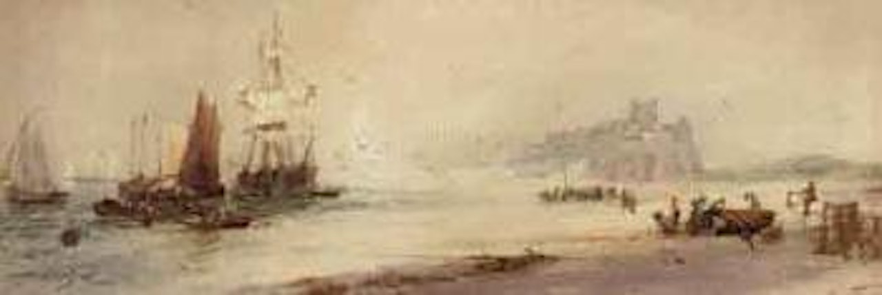 Barnborough Sands by Thomas Bush Hardy