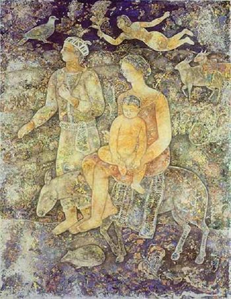 Flight to Egypt by Sakti Burman