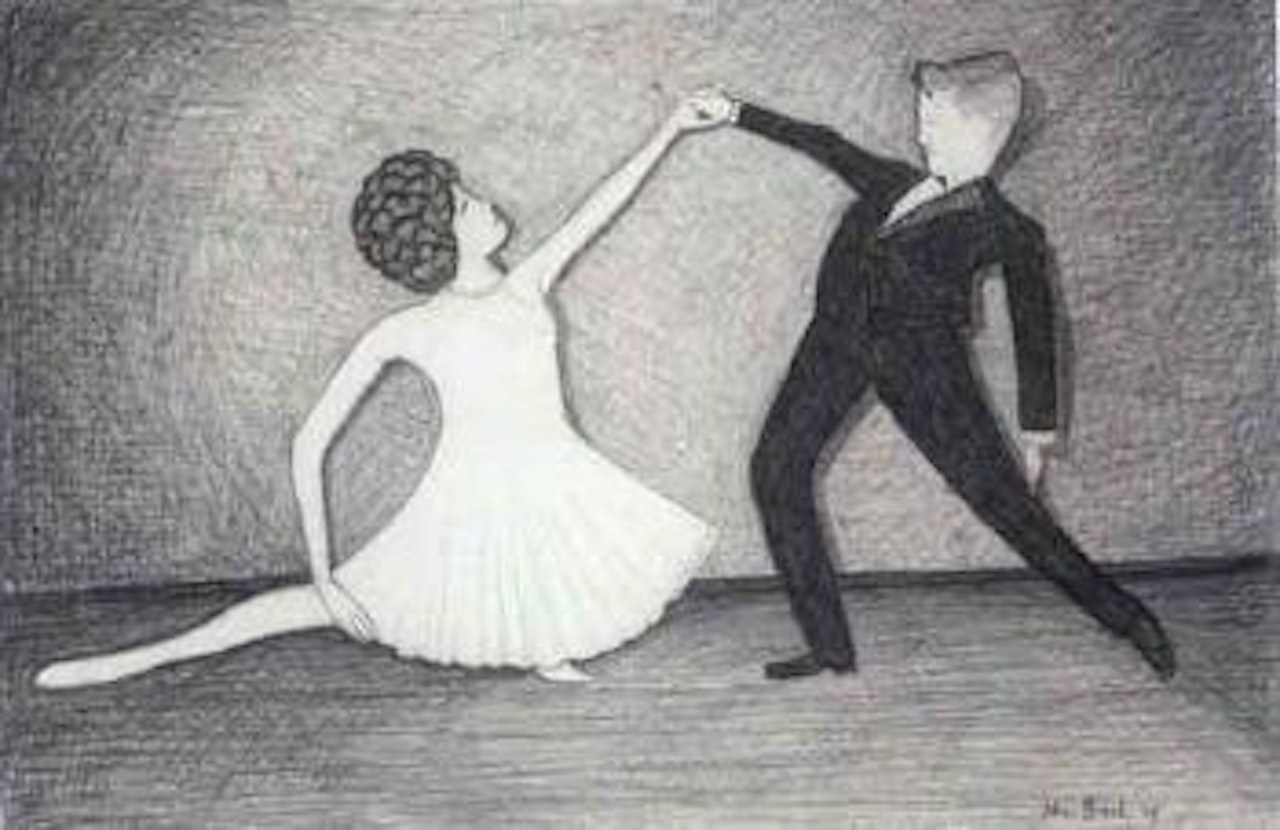 Sketch for junior Latin American by John Brack