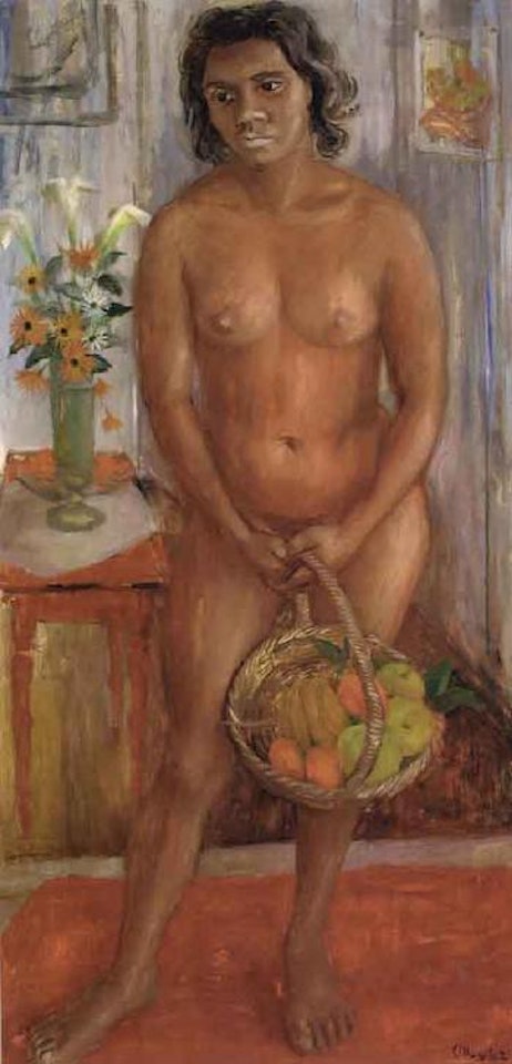 Zillah - standing nude by Margaret Hannah Olley