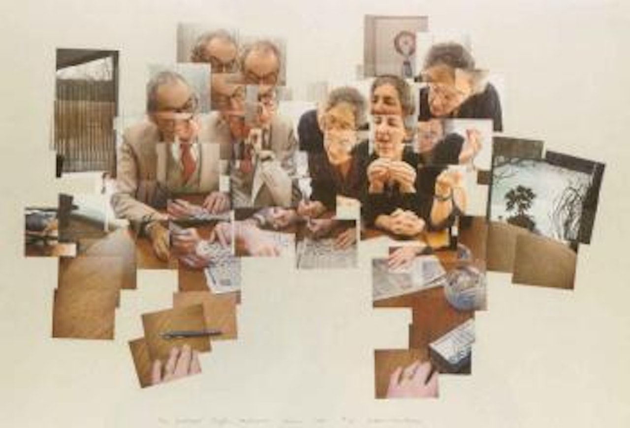 Crossword puzzle, Minneapolis, January 1983 by David Hockney