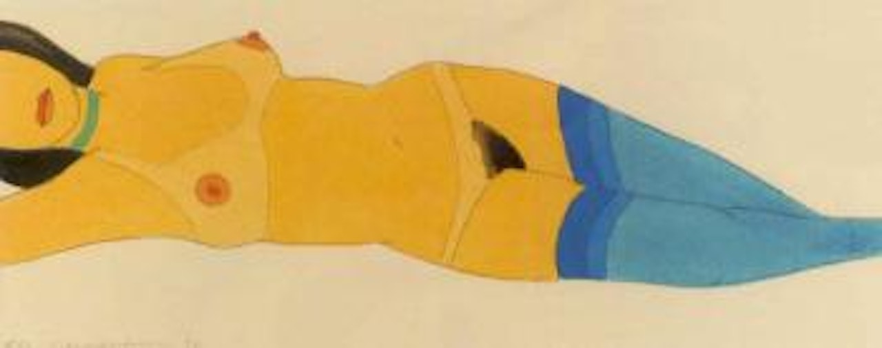 Reclining nude by Tom Wesselmann