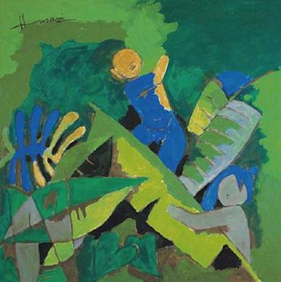 Untitled by M.F. Husain