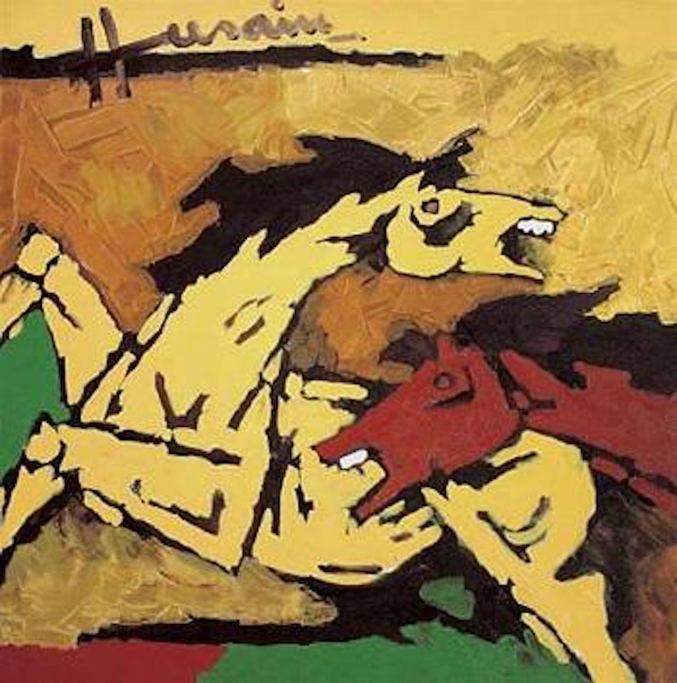 Untitled by M.F. Husain