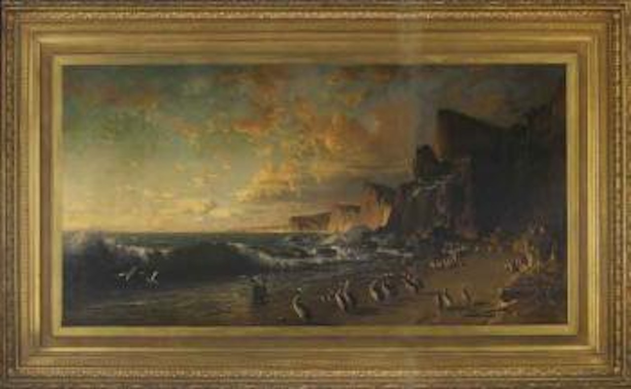 Purissima Falls by Thomas Hill