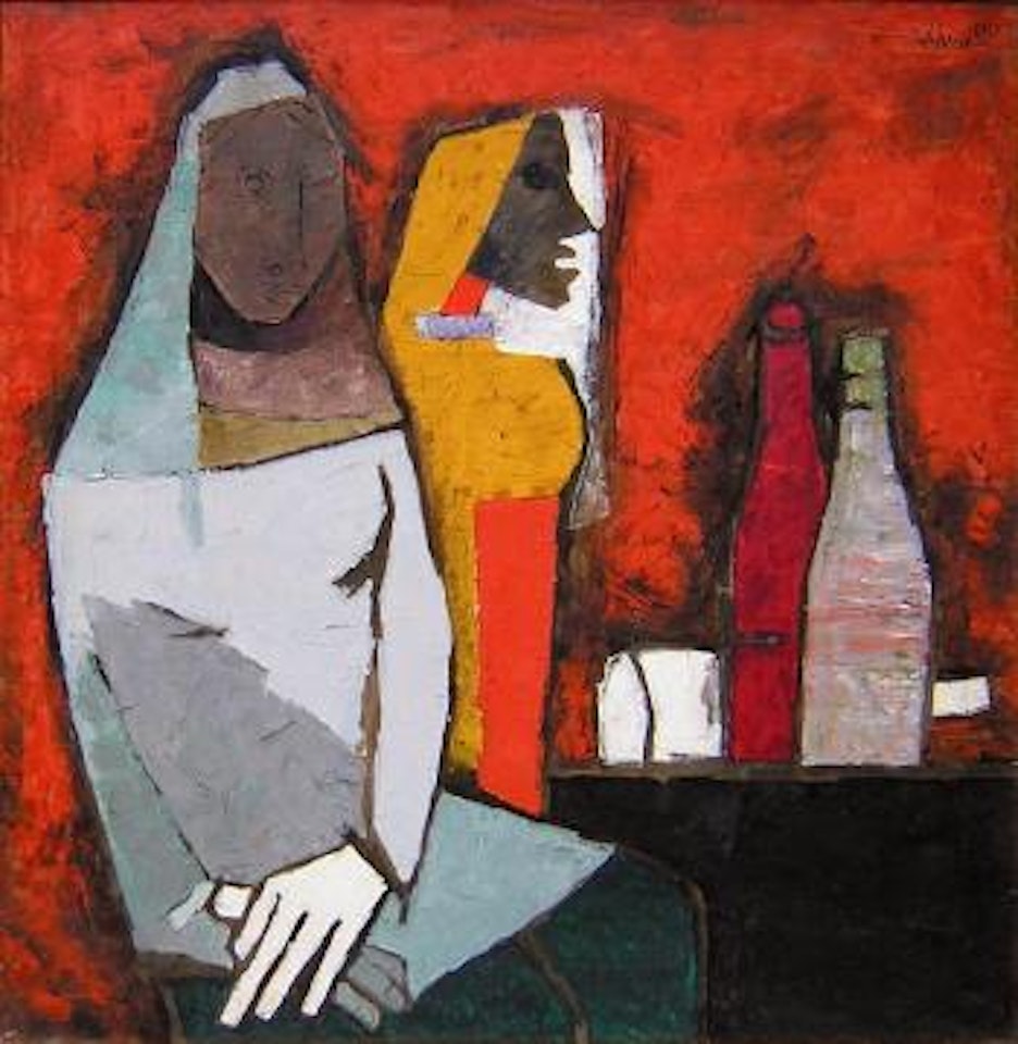 Sisters by M.F. Husain