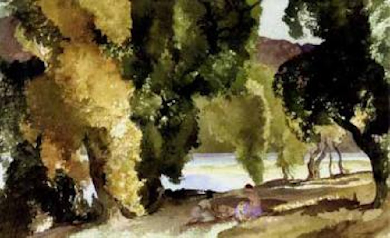 Highland picnic by William Russell Flint