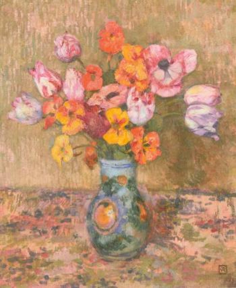 Tulipes et capuicines by Theo van Rysselberghe