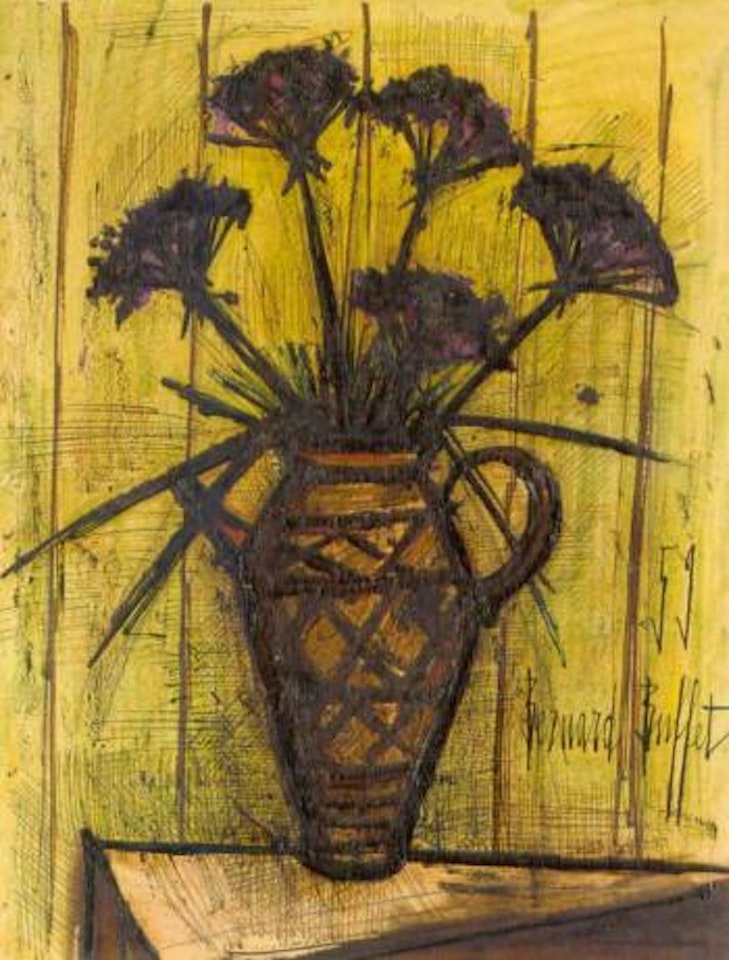 Vase de fleurs by Bernard Buffet