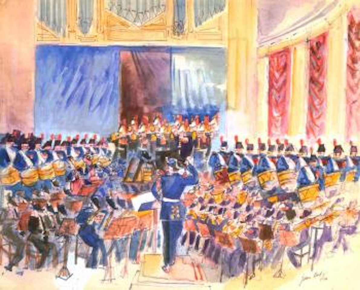 Orchestre symphonique by Jean Dufy