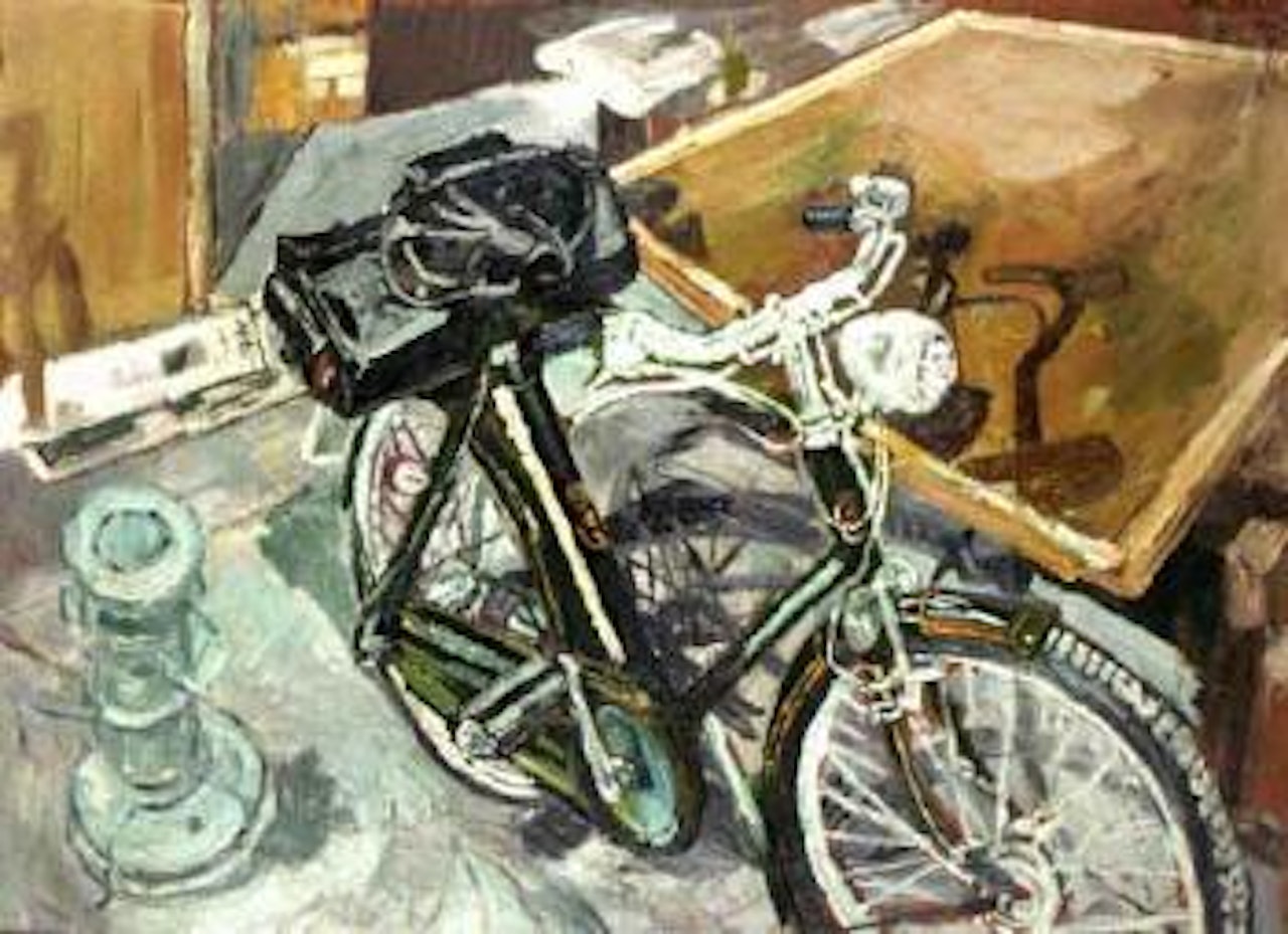 Bicycle by John Bratby