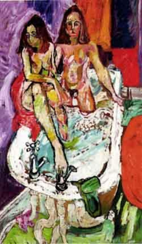 Bath by John Bratby