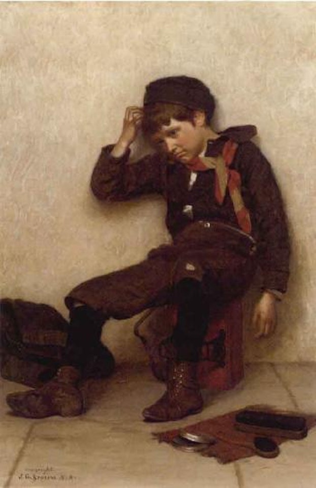 Slow day by John George Brown