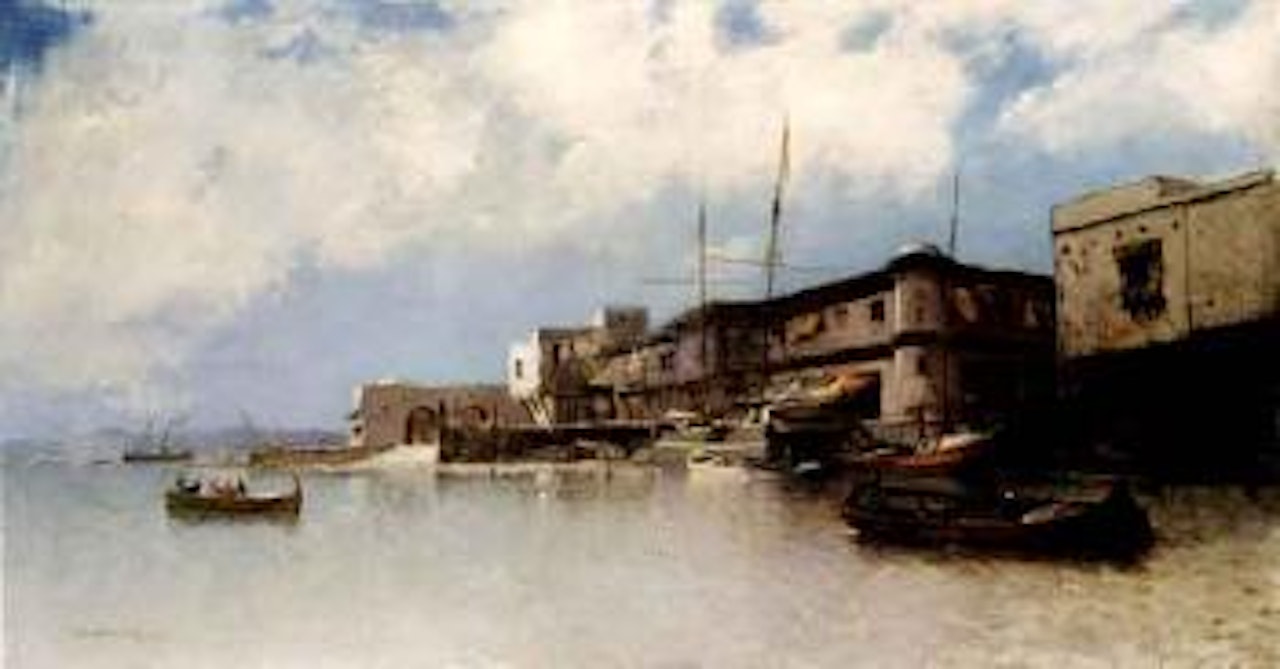 Vue de cote en Turquie by Jean Baptiste Henri Durand-Brager