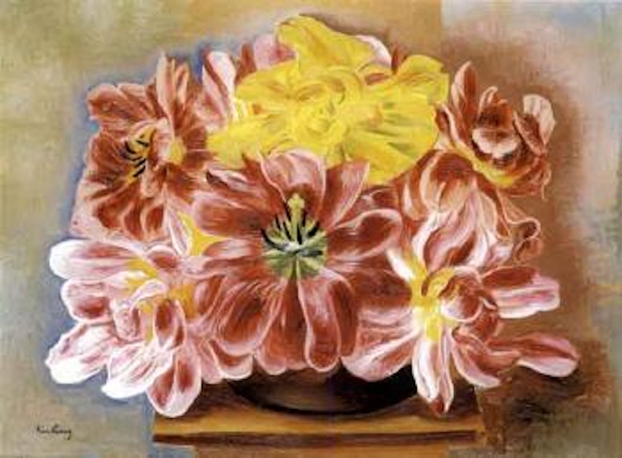 Fleurs by Moïse Kisling