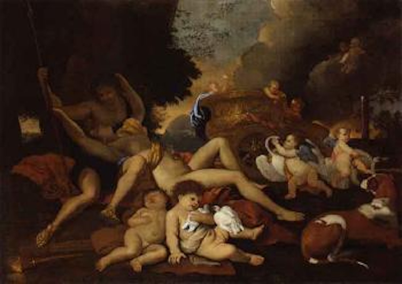 Venus and Adonis by Nicolas Poussin