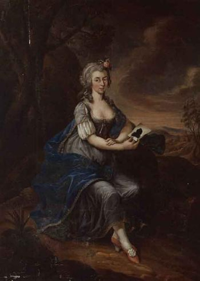 Portraits possibly of Hieronymus Prince Radzwill, his son and wife Sophie by German School