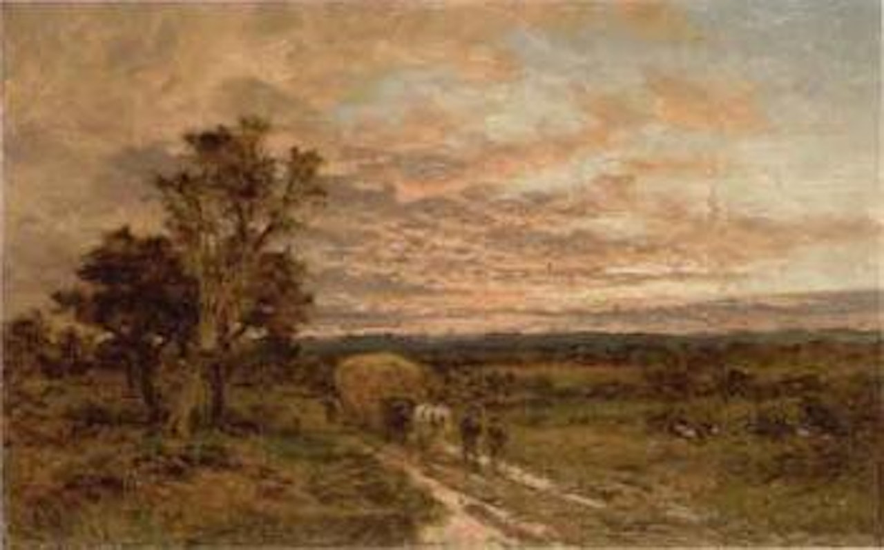 The last load by Benjamin Williams Leader