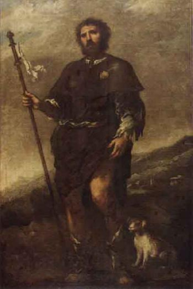 Saint Rochus by Bartolomé Esteban Murillo