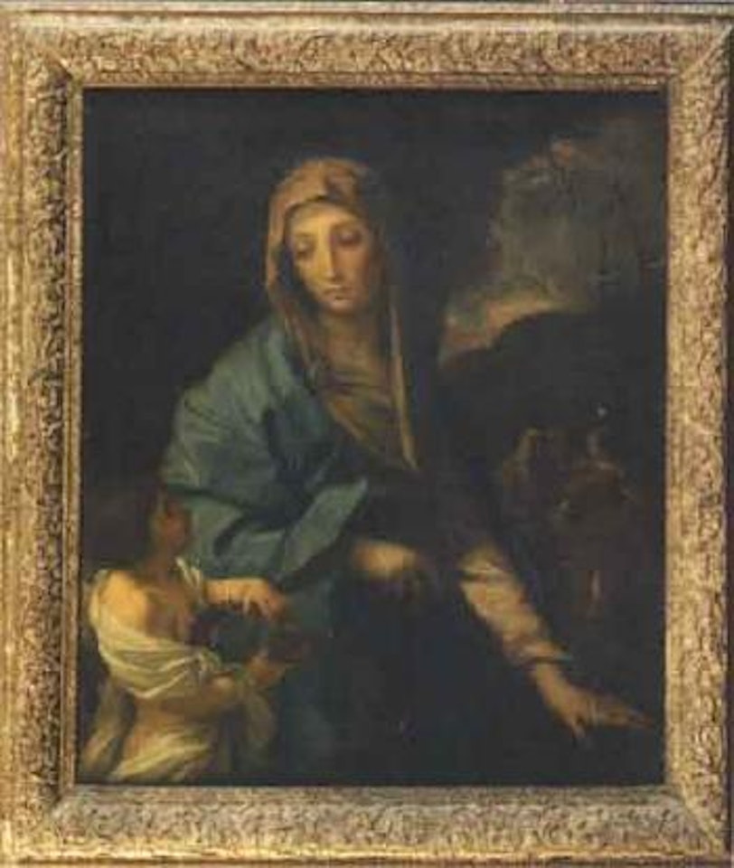 Virgin of the sorrows by Attributed to Carlo Maratta