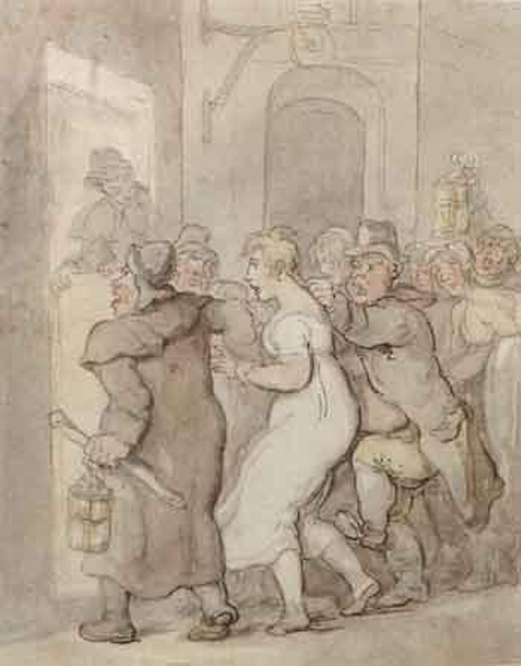 At the watch tower by Thomas Rowlandson