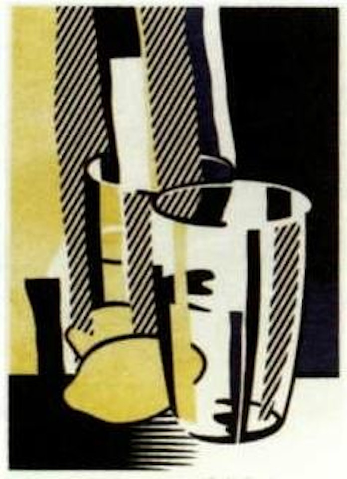 Before the mirror by Roy Lichtenstein