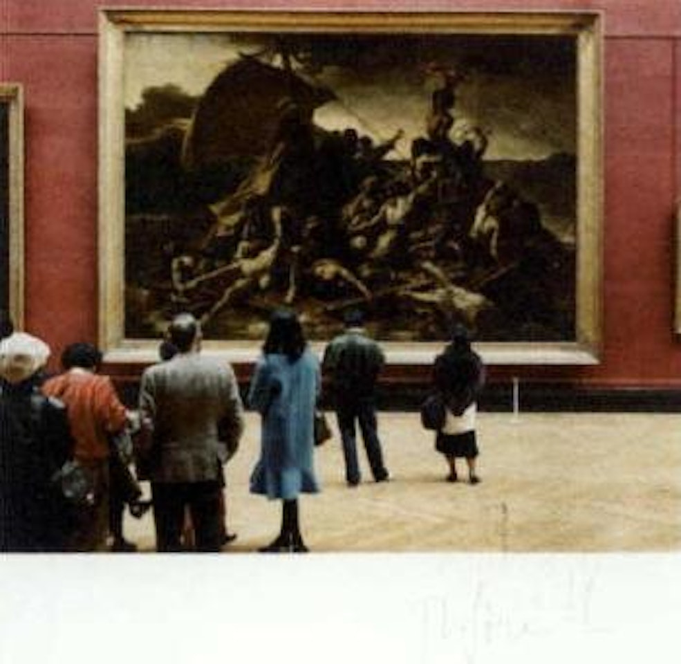 Musee du Louvre 4, Paris 1989 by Thomas Struth