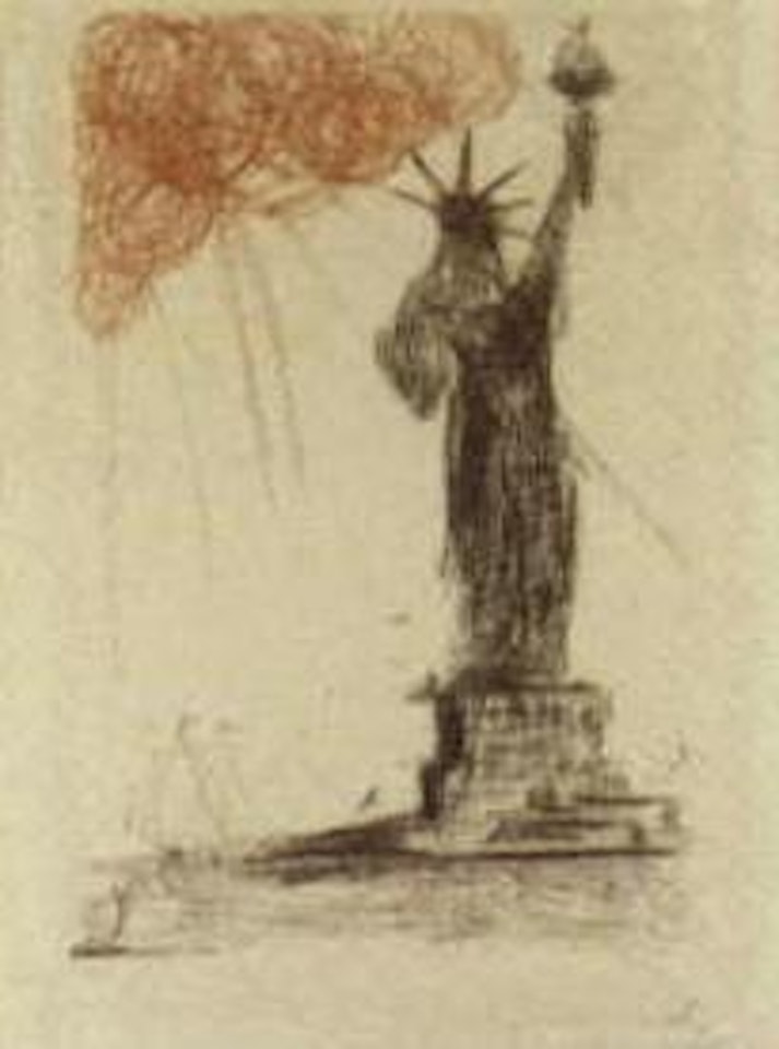 Statue de la Liberte by Salvador Dali