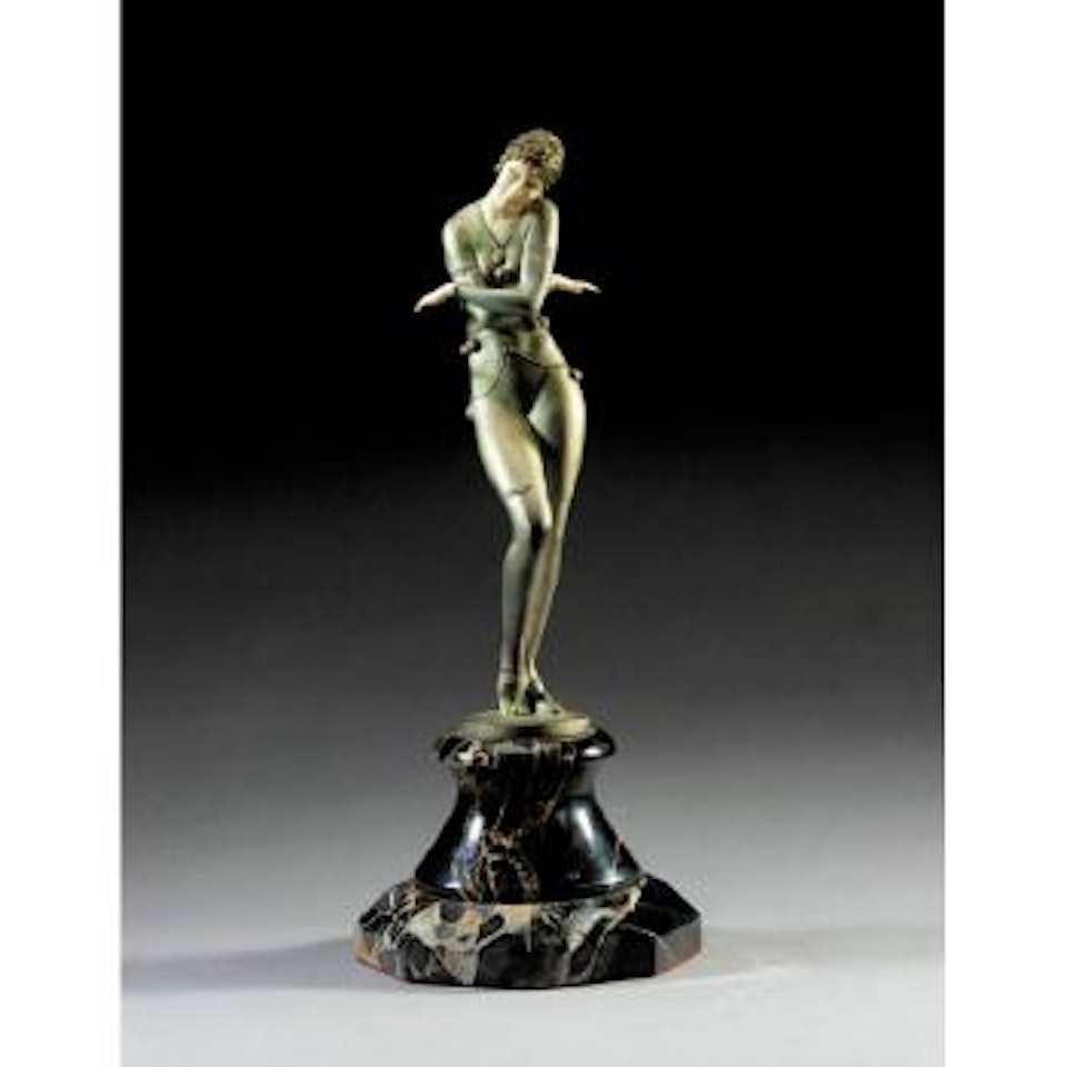 Coy dancer by Ferdinand Preiss