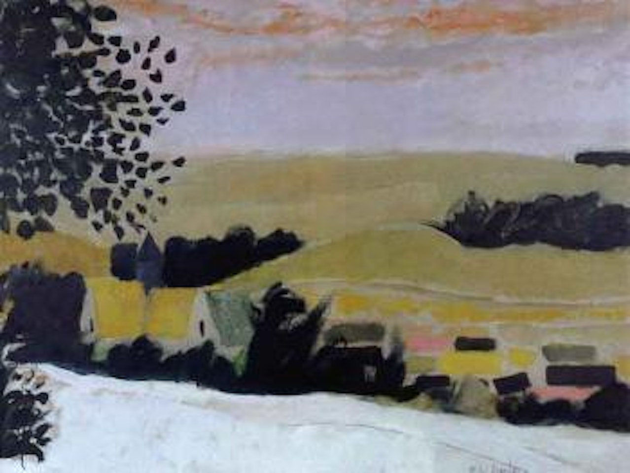 Mareuil en dole by André Brasilier