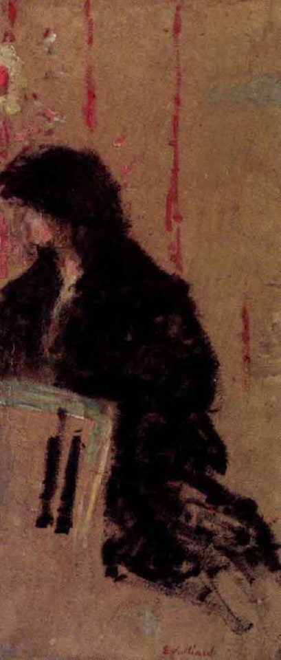 La robe sombre by Édouard Vuillard