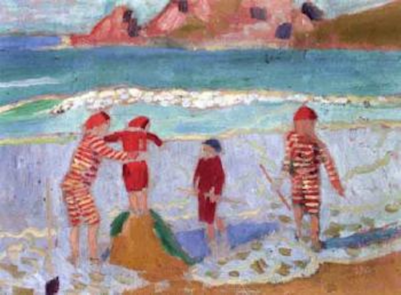 Le chateau de sable by Maurice Denis