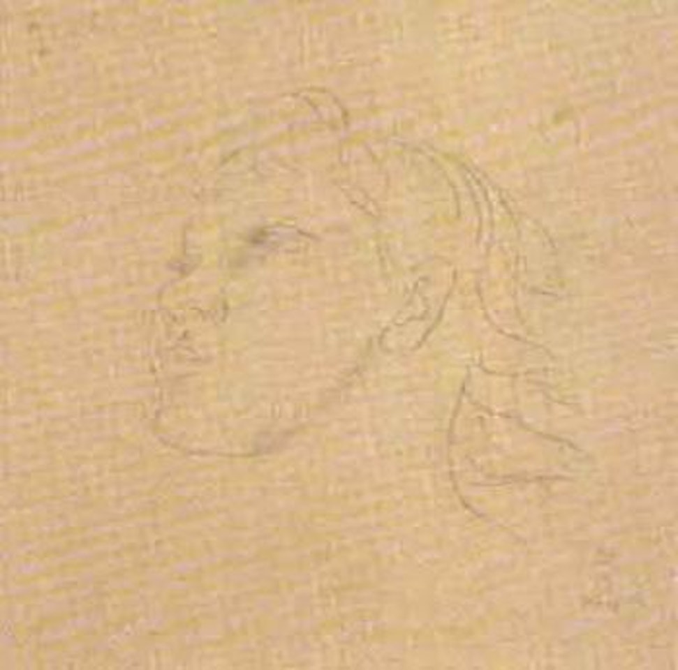 Tete de jeune fille by Leonard Tsuguharu Foujita