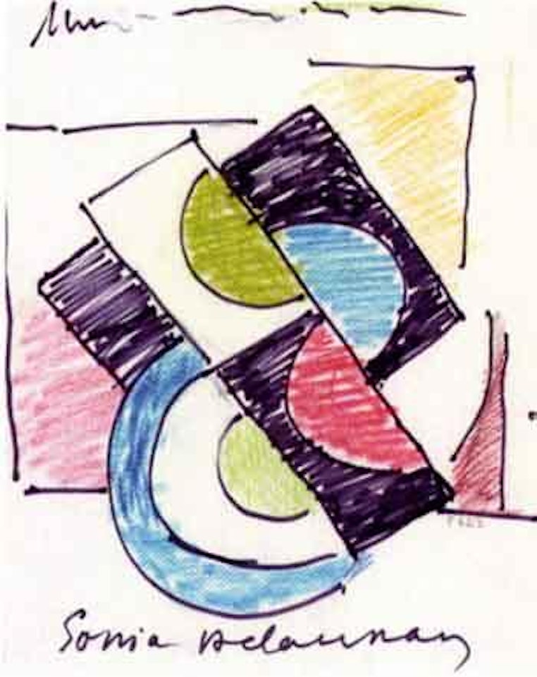 Rythme couleur by Sonia Delaunay